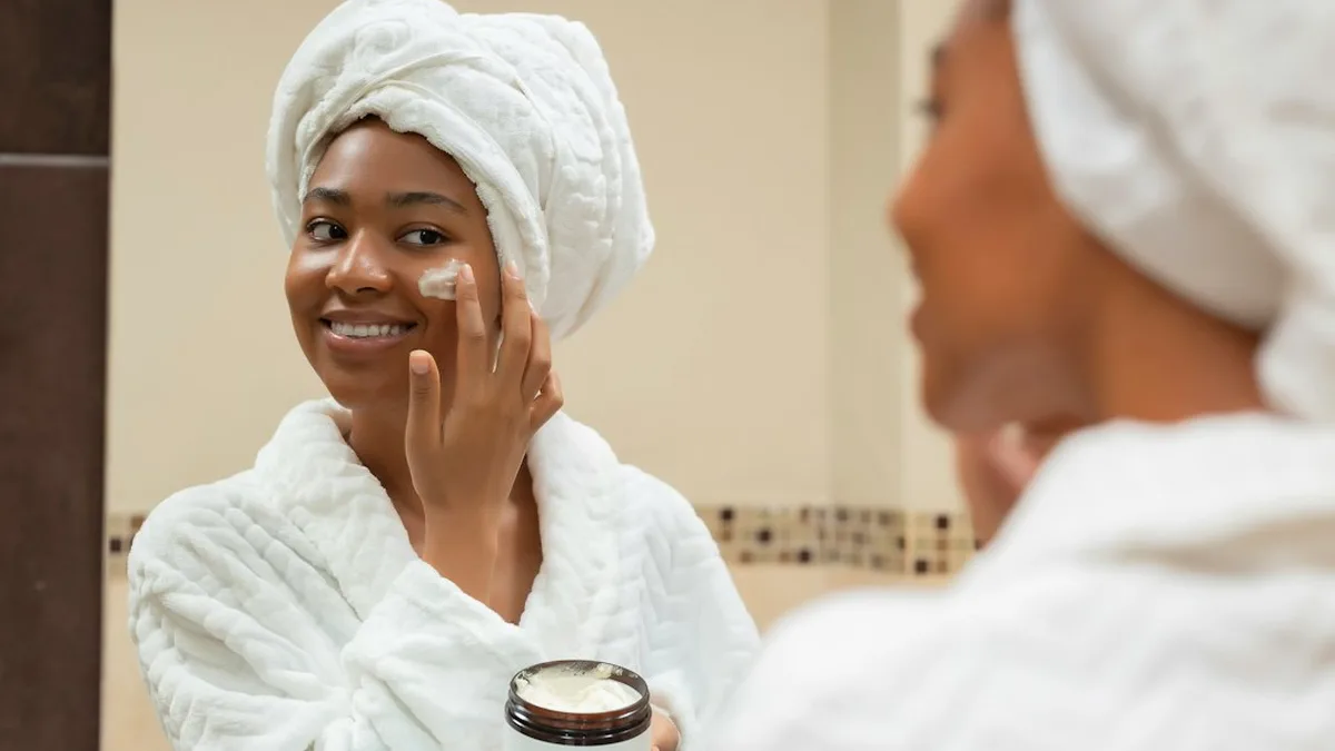 Routine soin visage