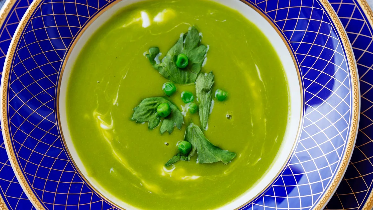 Soupe au petit pois : le velouté express qui régale